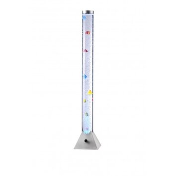 Leuchten Direkt AVA water column LED stainless steel, 1-light source, Colour changer