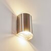 RUMAR outdoor wall light LED stainless steel, 1-light source