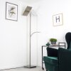 CAZIS Floor Lamp LED matt nickel, 3-light sources