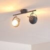 FOVERUP Ceiling Light chrome, grey, 2-light sources