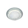 Mantra CRYSTAL MIRROR Ceiling Light LED chrome, 1-light source