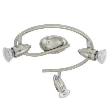 Eglo MAGNUM-LED Ceiling Light matt nickel