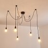 Imini Pendant Light black, 5-light sources