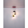 Pendant Light Globo HUNKEL red, 3-light sources