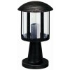 Albert 542 pedestal light black, silver, 1-light source