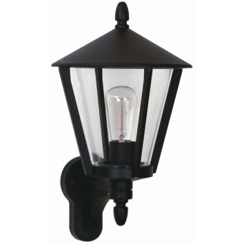 Albert 814 wall light black, 1-light source