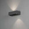 Konstsmide MONZA Outdoor Wall Light LED black, 2-light sources