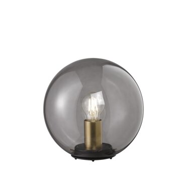 Table Lamp Fischer & Honsel living Dini glass, 1-light source