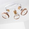Bariloche Ceiling Light chrome, white, 3-light sources