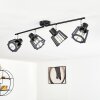 RIETI Ceiling Light black, 4-light sources