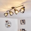 RIETI Ceiling Light black, 4-light sources