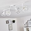 LIMASSOL Ceiling Light chrome, white, 4-light sources
