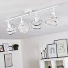 LIMASSOL Ceiling Light chrome, white, 4-light sources