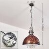 Pendant Light Ilvy brown, 1-light source