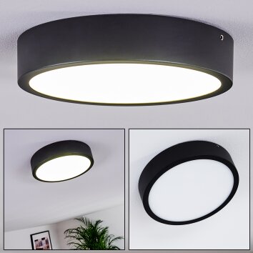 KRAGOS Ceiling Light LED black, 1-light source