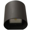 Eco-Light DODD Wall Light LED anthracite, 2-light sources