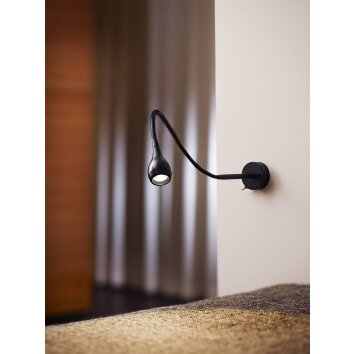 Nordlux DROP Wall Light LED black, 1-light source