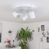 Chennai Ceiling Light LED chrome, white, 3-light sources