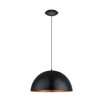 Eglo GAETANO 1 pendant light copper, black, 1-light source