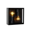 Outdoor Wall Light Lucide DUKAN black, 2-light sources