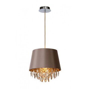 Lucide DOLTI hanging light brown, 1-light source