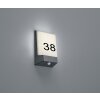 Trio-Leuchten Kasai house number light LED anthracite, 1-light source