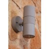 Konstsmide MODENA wall light grey, 2-light sources