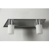 Trio wall light LED aluminium, chrome, stainless steel, 2-light sources