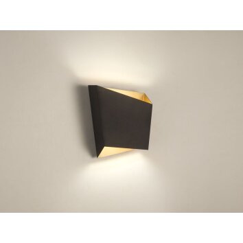 Mantra ASIMETRIC Wall Light black, 1-light source