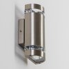 Maturin exterior wall luminaire stainless steel, 2-light sources