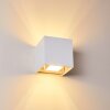 Badajoz Wall Light white, 1-light source