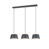 Pendant Light Trio Leuchten BARONESS anthracite, 6-light sources