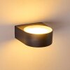 HADERSLEV Outdoor Wall Light black, 1-light source