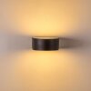 HADERSLEV Outdoor Wall Light black, 1-light source