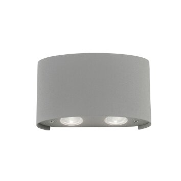 Wall Light Paul Neuhaus CARLO LED silver, 4-light sources