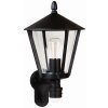 Albert 1815 outdoor wall light black, 1-light source, Motion sensor