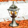 Antibes pedestal light brown, gold, 1-light source
