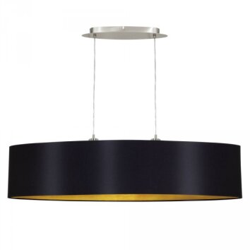 Eglo MASERLO hanging light matt nickel, 2-light sources