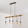 GALENA Pendant Light brown, grey, 5-light sources