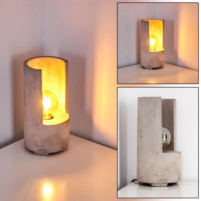 AMITE Table Lamp grey, 1-light source