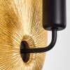 Calcasieu Wall Light black-gold, 1-light source