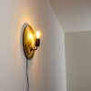 Calcasieu Wall Light black-gold, 1-light source