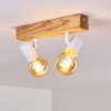 Barbengo Ceiling Light Light wood, white, 2-light sources