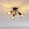 Baripada Ceiling Light black, 3-light sources