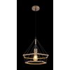 Pendant Light Globo ULLEU black, 1-light source