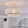 LIMASSOL Ceiling Light chrome, white, 1-light source