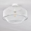 LIMASSOL Ceiling Light chrome, white, 1-light source