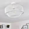 LIMASSOL Ceiling Light chrome, white, 1-light source