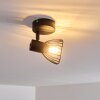 Ceiling Light Holbol black, 1-light source