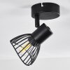 Ceiling Light Holbol black, 1-light source